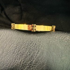 Tory Burch Miller Stud 7mm Gold Bracelet(Gently Used)